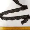 Lace Trimming 3cm Wide Stretch Davina Black