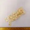 Buttons Bag Peach Mother Of Pearl 22mm Buttons