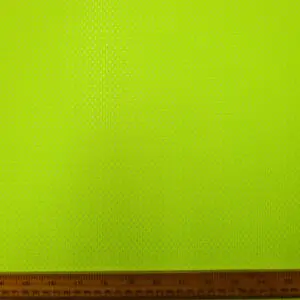 Jersey Fabric Airtex Heavy Mesh Fluorescent Yellow