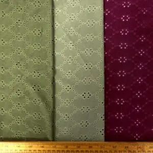 T-Shirting Fabric Broderie Anglaise