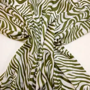Crepe De Chine Fabric The Khaki Zebra Crepe De Chine Fabric The Khaki Zebra