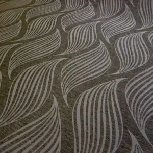 Curtain Fabric Swish Twirl Two Tone Grey