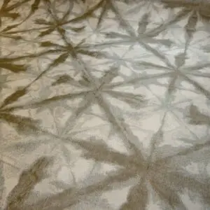 Curtain Fabric Textured Sheen Rorschach Mushroom