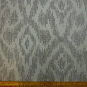 Curtain Fabric Zig Zag Diamond Two Tone Grey