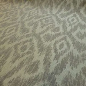 Curtain Fabric Zig Zag Diamond Two Tone Grey