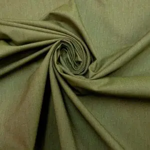 Cotton Fabric Chambray Denim Sage