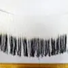 Ombre Fringe 10inch White to Black