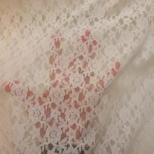 Lace Fabric Lillibet Stretch Cream