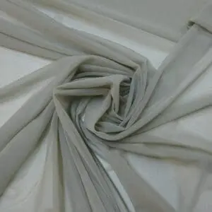 Body Netting Fabric Stretch Plain Stone