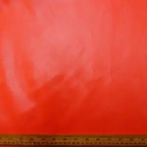 Faux Leather Fabric Soft Shammy Coral