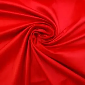 Satin Fabric Stretch Satin Red
