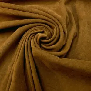Suedette Fabric Faux Suede Treacle Toffee
