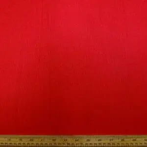 T-shirting Fabric Ribbed Effect Red
