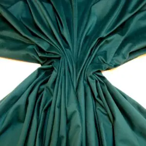 Velvet Fabric Curtaining English Cotswold Light Drape Velvet Teal
