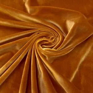 Velvet Fabric Furnishing Weight Copper