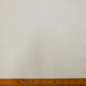 Canvas Fabric Polyester Plain White