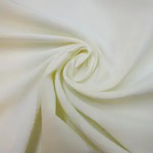 Canvas Fabric Polyester Plain White