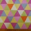 Cotton Canvas Fabric Sugar Pyramids Multi