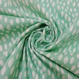 Cotton Canvas Fabric Scarborough Seeds Mint