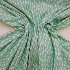 Cotton Canvas Fabric Scarborough Seeds Mint