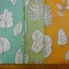 Cotton Canvas Fabric Floral Leaf Collective