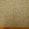 Crepe De Chine Fabric Small Spotted Genet Beige Black