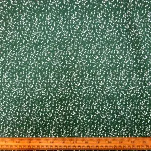 Crepe De Chine Fabric Coconut Sprinkles Green
