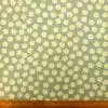 Crepe De Chine Fabric Confetti Flower Sage
