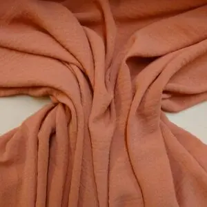 Crepe Fabric Soft Flow Zara Crepe Coral