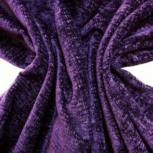 Curtain Upholstery Fabric Chenille Regal Purple