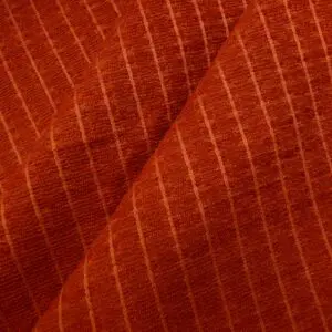 Curtain Upholstery Fabric Tapestry Blocks Terracotta