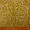 Curtain Upholstery Fabric Tapestry Vine Leaves Chartreuse