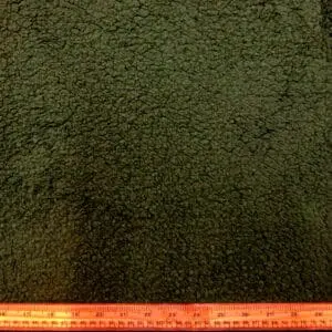 Fleece Fabric Teddy Soft Fur Olive Khaki