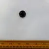 Buttons 22mm Shanked Code 6031 Black Silver