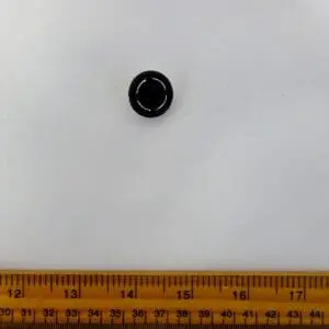 Buttons 22mm Shanked Code 6031 Black Silver