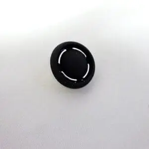 Buttons 22mm Shanked Code 6031 Black Silver
