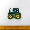Sew On Motif Patch Tractor Green