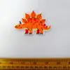 Sew On Motif Patch Dino-saurus Burnt Orange