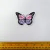 Sew On Motif Patch Butterfly Pink