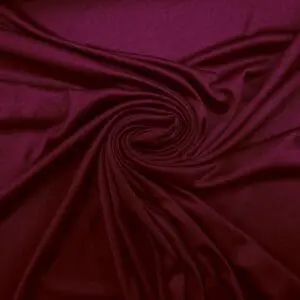 Jersey Fabric Polyester Plain Perfectly Plum