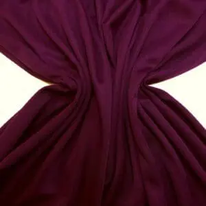 Jersey Fabric Polyester Plain Perfectly Plum