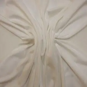 Jersey Fabric Silky 28 Gauge Plain Ivory