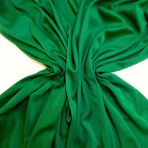 Jersey Fabric Silky Plain Emerald