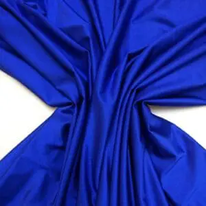 Lycra Fabric Plain Ocean Blue
