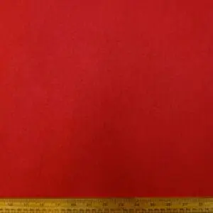 Suedette Fabric Faux Suede Red