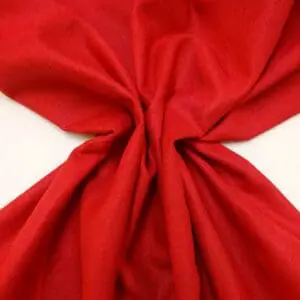 Suedette Fabric Faux Suede Red