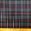 Suiting Fabric Tartan Harris Green Red