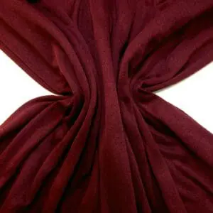 Sweatshirt Fabric Fleece Backed Marl Wine