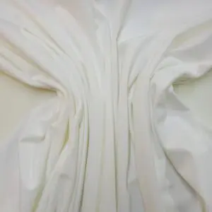 Velvet Fabric Curtaining Devonshire Lightweight Drape Velvet White