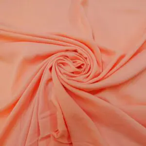Viscose Fabric Plain Colours Peach